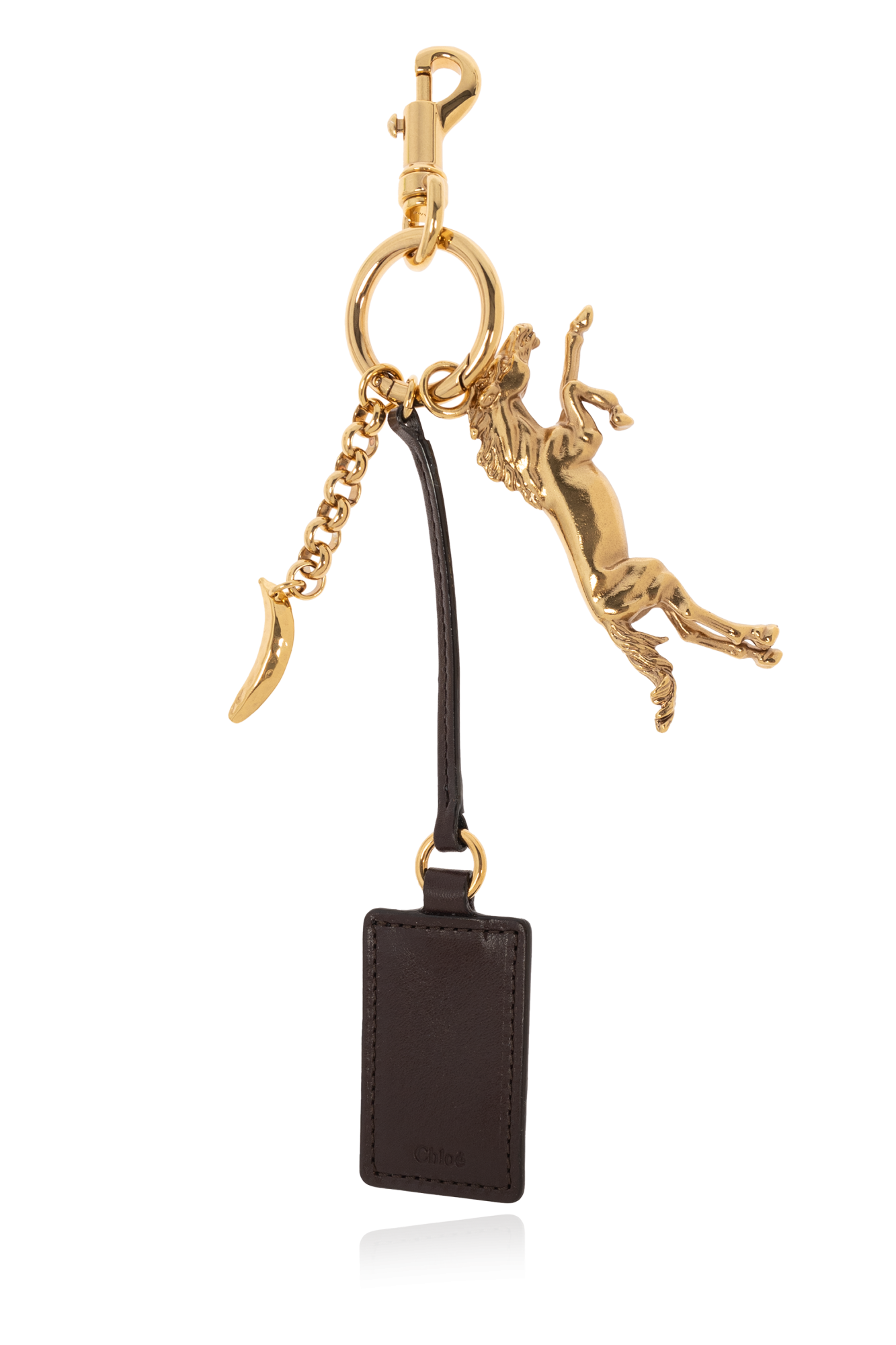 キーホルダー・キーリング CHLOE Woman Key chain Gold CH25UK163P69 9DA Chloé Keychain with charms | Women's Accessories | Vitkac